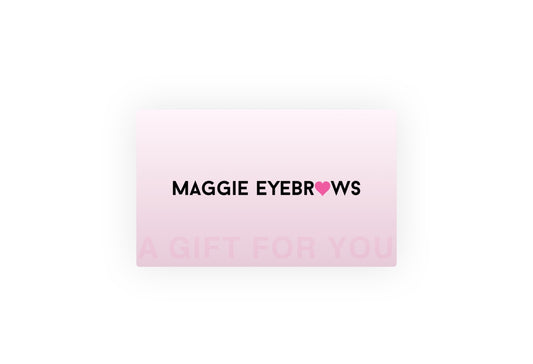 Maggie Eyebrows Gift Card